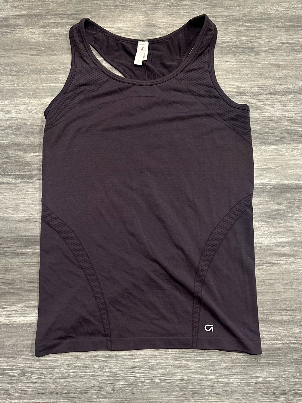 Gap Fit Dark Purple Athletic Racerback Tank Small